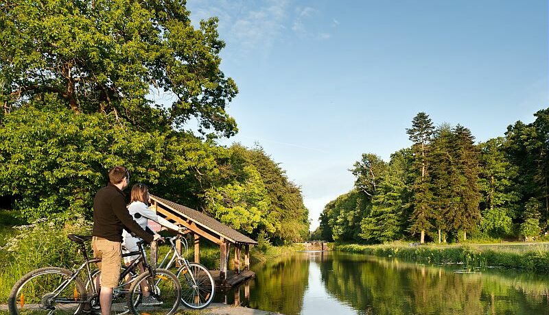 Photo de la Rance à vélo