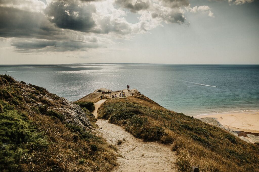 Vue panoramique sur le Cap de Carteret et ses plages sauvages