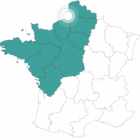 Carte du séjour de la baie de Somme à vélo