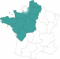 Carte du séjour sur la Côte d'Albâtre