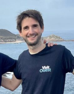 Photo de Gaëtan, responsable production chez Visit Ouest