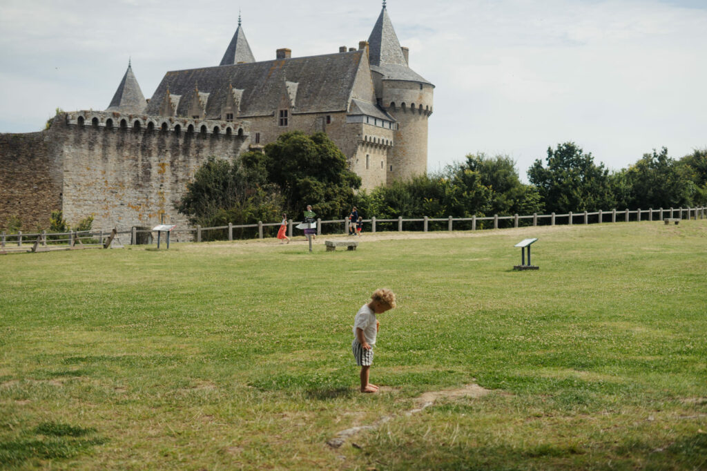 Vue du château médiéval de Suscinio, à Sarzeau sur la presqu’île de Rhuys
