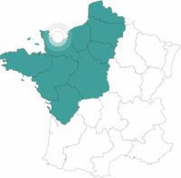 Carte du séjour de Caen à Bayeux