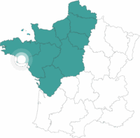 Carte du séjour à pied sur la Presqu'île de Rhuys