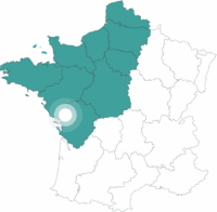 Carte de l'itinéraire sur la Vélo Francette