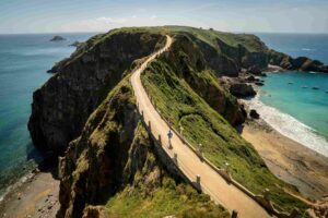 photo aérienne de Little Sark (Sercq)