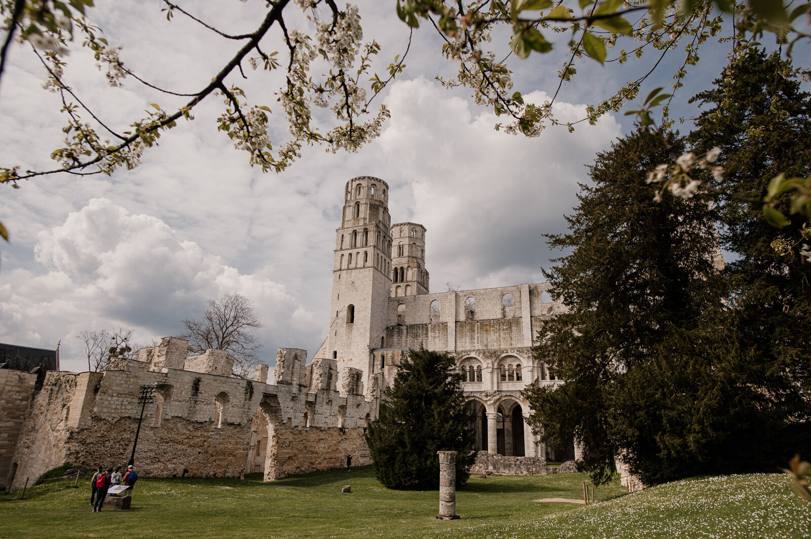 Photo de l'Abbaye de Jumieges