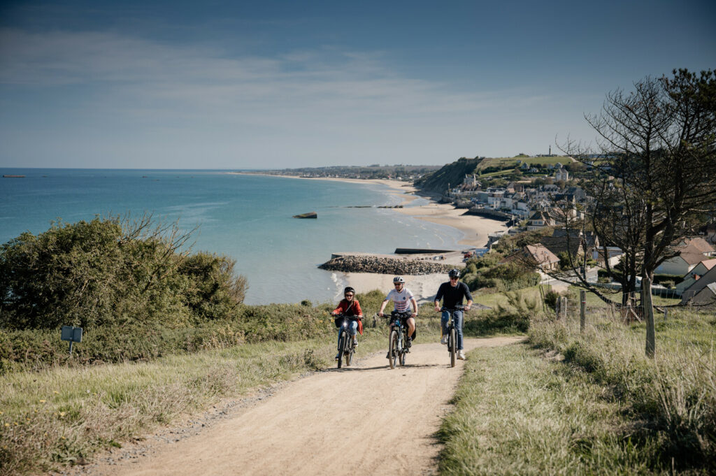 Randonnée VTT Normandie : Arromanches les bains