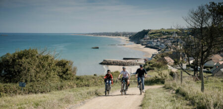 Randonnée VTT Normandie : Arromanches les bains