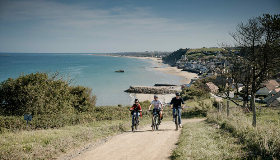 Randonnée VTT Normandie : Arromanches les bains