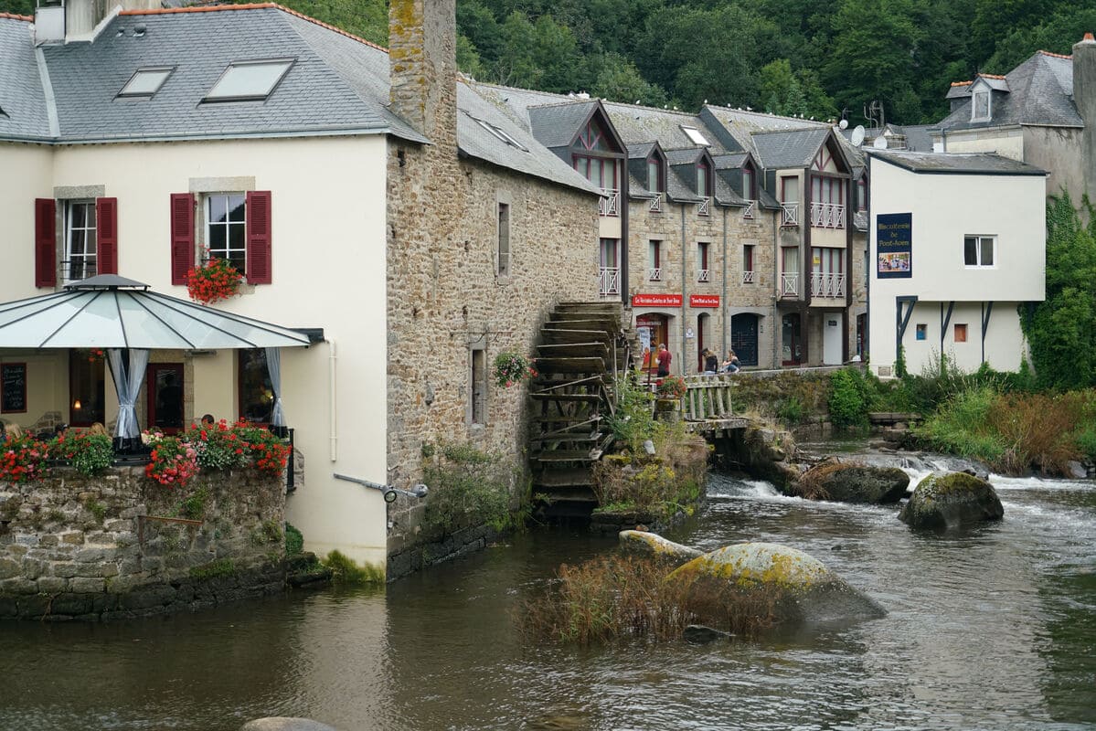 Photo du typique village de Pont-Aven