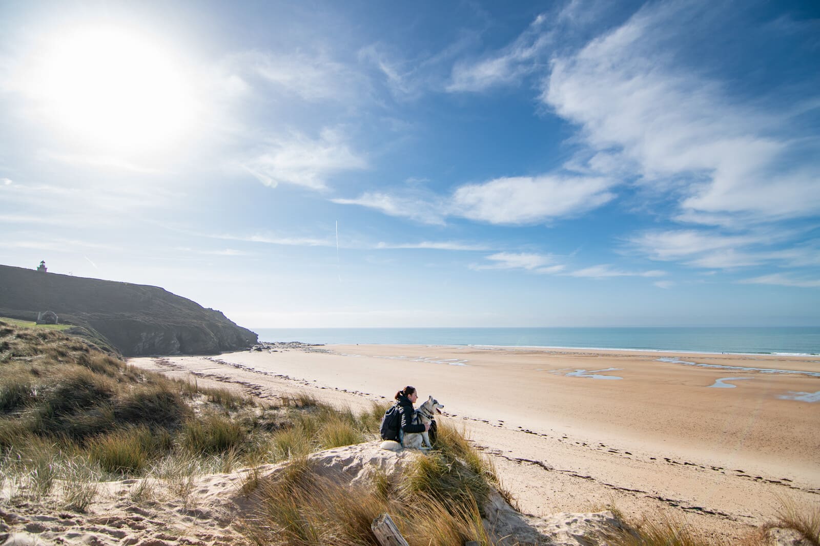 En bord de mer comme en forêt, les chiens s’épanouissent sur les sentiers balisés.